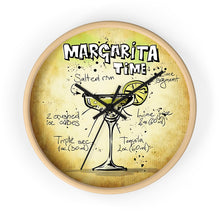 Load image into Gallery viewer, It's "Margarita Time" Clock😛⏰✅🍸🍸