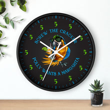 Load image into Gallery viewer, SCREW THE CRACKER POLLY WANTS A MARGARITA - Festive Party Clock