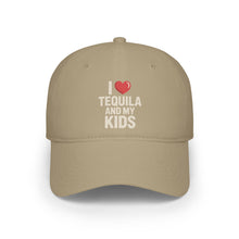 Load image into Gallery viewer, I Love Tequila & My Kids - Dads Baseball Cap