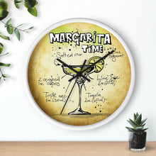 Load image into Gallery viewer, It's "Margarita Time" Clock😛⏰✅🍸🍸