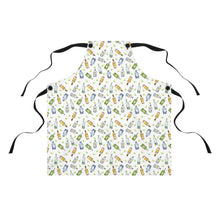 Load image into Gallery viewer, Tequila Bottle Pattern White Apron