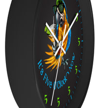 Load image into Gallery viewer, IT'S FIVE O'CLOCK NOW - Party Parrot Tequila Drinking Clock