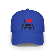Load image into Gallery viewer, I Love Tequila & My Kids - Dads Tequila Loving Baseball Cap