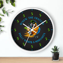 Load image into Gallery viewer, SCREW THE CRACKER POLLY WANTS A MARGARITA - Festive Party Clock