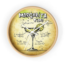 Load image into Gallery viewer, It's "Margarita Time" Clock😛⏰✅🍸🍸