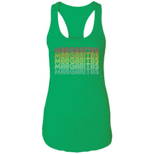 Load image into Gallery viewer, Margaritas - Margaritas - Margaritas... Classic Retro Drinking Partying Tank Top