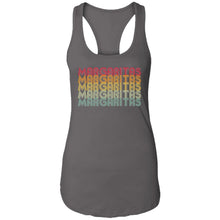 Load image into Gallery viewer, Margaritas - Margaritas - Margaritas... Classic Retro Drinking Partying Tank Top