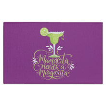 Load image into Gallery viewer, "Mamacita NEEDS A Margarita" Party Drinking Mat
