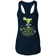Load image into Gallery viewer, Mamacita Needs A Margarita Ladies Tank Top