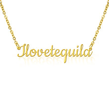 Load image into Gallery viewer, I Love Tequila Necklace