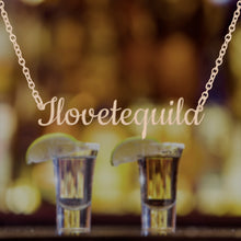 Load image into Gallery viewer, I Love Tequila Necklace