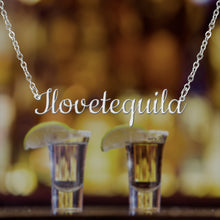 Load image into Gallery viewer, I Love Tequila Necklace