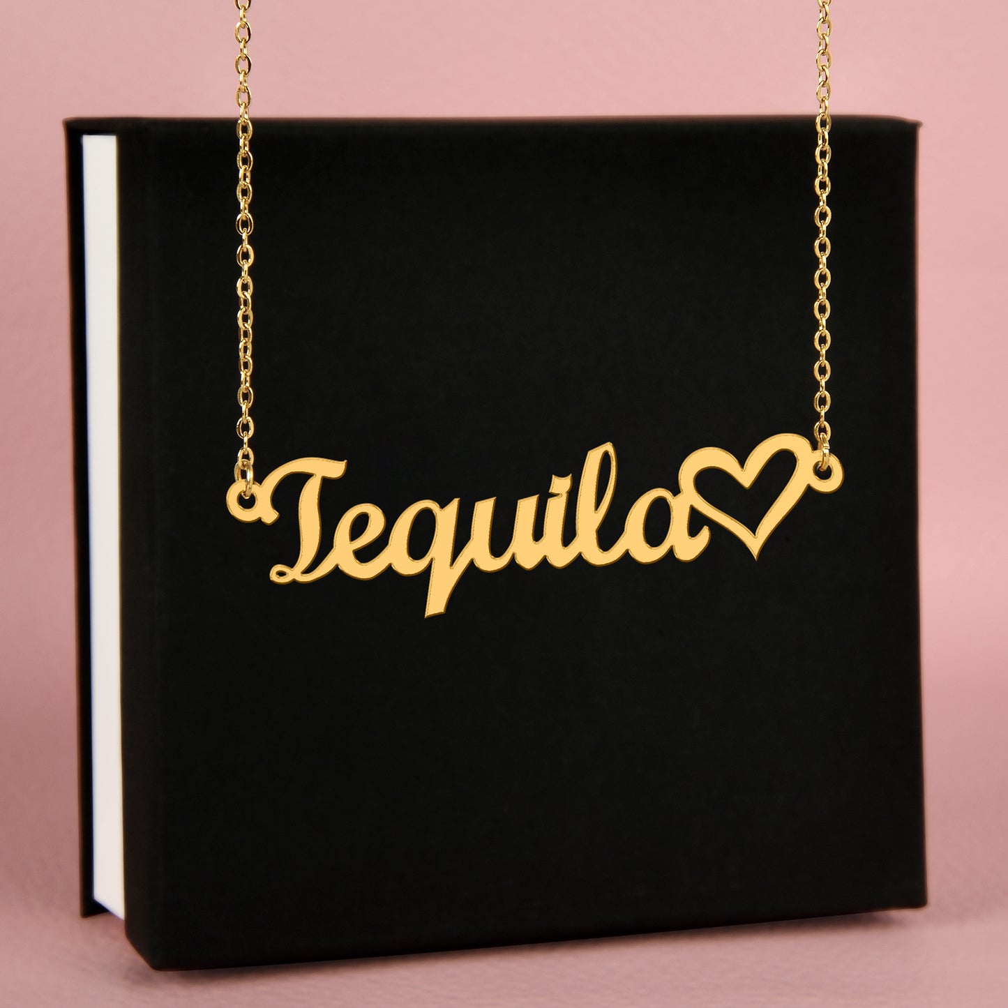 Tequila Heart Love Necklace