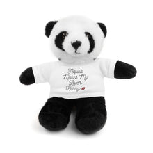 Load image into Gallery viewer, Tequila Makes My Liver Horny - Cuddly Stuffed Panda with Soft Tee