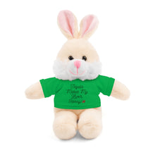 Load image into Gallery viewer, Tequila Makes My Liver Horny - Cuddly Stuffed Bunny with Comfy Soft Tee