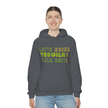 Load image into Gallery viewer, Let's Drink Tequila & Talk Shit Unisex Drinking Hoodie