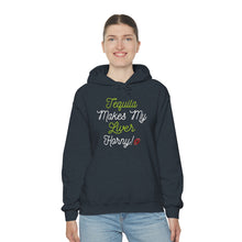 Load image into Gallery viewer, Tequila Makes My Liver Horny Unisex Drinking Hoodie