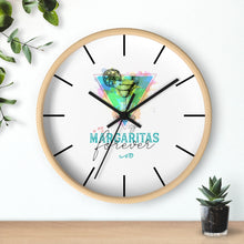 Load image into Gallery viewer, What Time Is It? It's Margaritas Forever Time! Funny Margarita Clock