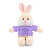 Load image into Gallery viewer, Tequila Makes My Liver Horny - Cuddly Stuffed Bunny with Comfy Soft Tee