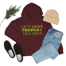 Load image into Gallery viewer, Let's Drink Tequila & Talk Shit Unisex Drinking Hoodie