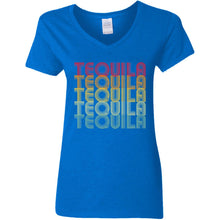 Load image into Gallery viewer, "Tequila - Tequila - Tequila - Tequila - Tequila" - Retro Classic Ladies Tee