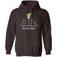 Load image into Gallery viewer, Well Well Well Drinking Again Unisex Hoodie