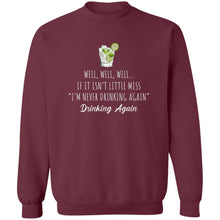Load image into Gallery viewer, Well Well Well Drinking Again Unisex Fun Tee