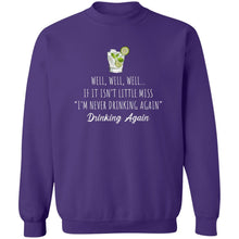 Load image into Gallery viewer, Well Well Well Drinking Again Unisex Fun Tee