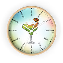 Load image into Gallery viewer, Lady in a Margarita Tequila Clock