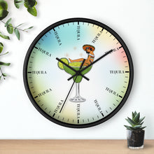 Load image into Gallery viewer, Lady in a Margarita Tequila Clock