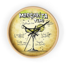 Load image into Gallery viewer, It&#39;s &quot;Margarita Time&quot; Clock😛⏰✅🍸🍸

