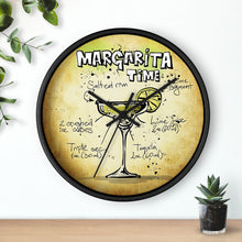 Load image into Gallery viewer, It&#39;s &quot;Margarita Time&quot; Clock😛⏰✅🍸🍸
