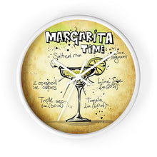 Load image into Gallery viewer, It&#39;s &quot;Margarita Time&quot; Clock😛⏰✅🍸🍸
