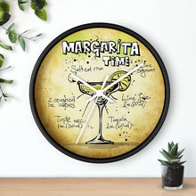 Load image into Gallery viewer, It&#39;s &quot;Margarita Time&quot; Clock😛⏰✅🍸🍸
