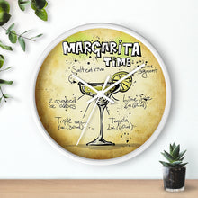 Load image into Gallery viewer, It&#39;s &quot;Margarita Time&quot; Clock😛⏰✅🍸🍸
