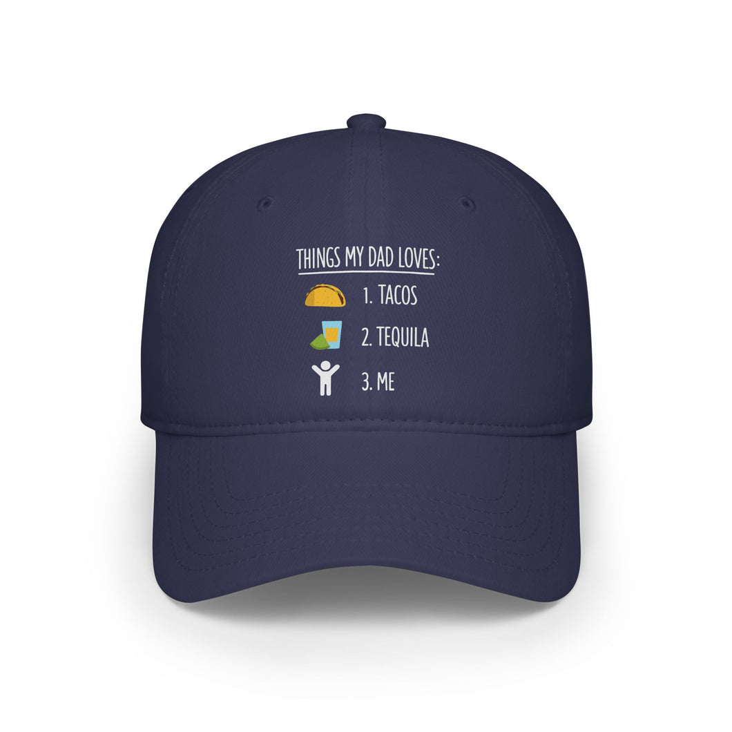 Things My Dad Loves 1 2 3 - Baseball Fathers Day