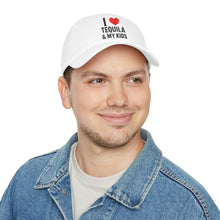 Load image into Gallery viewer, I Love Tequila &amp; My Kids - Dads Tequila Loving Baseball Cap
