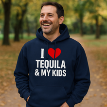 Load image into Gallery viewer, I Love Tequila &amp; My Kids - Dads Hoodie
