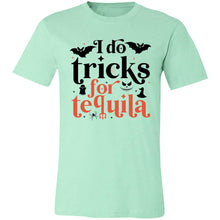 Load image into Gallery viewer, &quot;I Do Tricks For Tequila” The Perfect Halloween Party Unisex Tee
