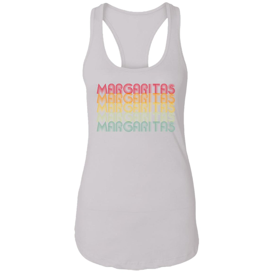 Margaritas - Margaritas - Margaritas... Classic Retro Drinking Partying Tank Top