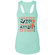 Load image into Gallery viewer, I WILL TRICK YOU AND TREAT YOU TO TEQUILA - Halloween Party Drinking Tank Top
