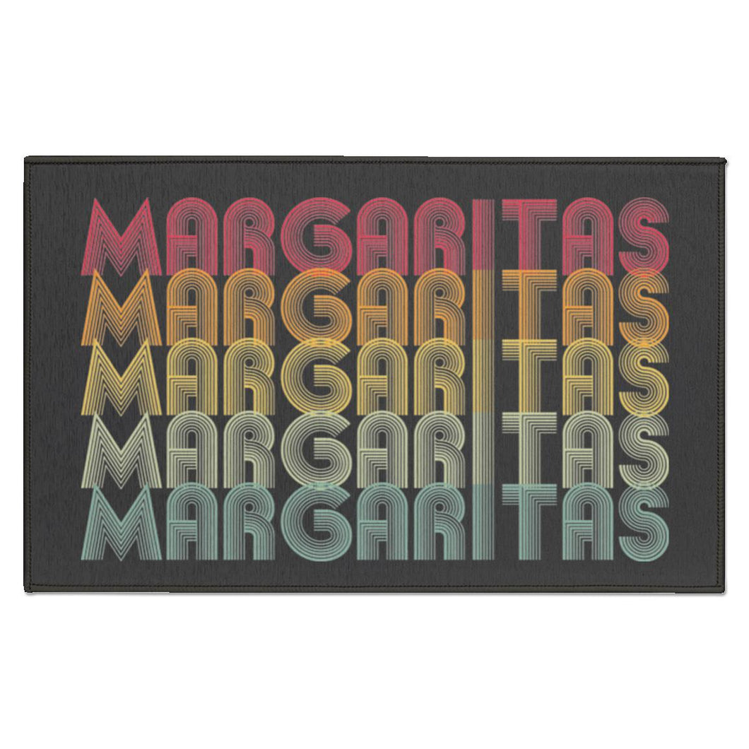 Margaritas Retro Party Indoor Doormat