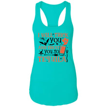 Load image into Gallery viewer, I WILL TRICK YOU AND TREAT YOU TO TEQUILA - Halloween Party Drinking Tank Top
