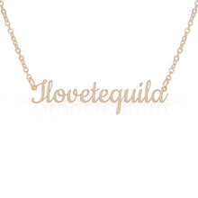 Load image into Gallery viewer, I Love Tequila Necklace
