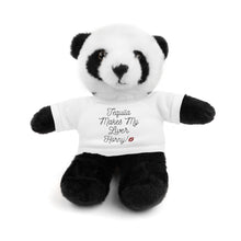Load image into Gallery viewer, Tequila Makes My Liver Horny - Cuddly Stuffed Panda with Soft Tee
