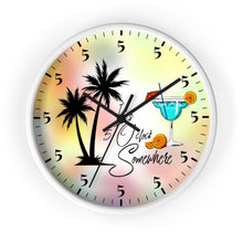 Load image into Gallery viewer, It&#39;s Five O&#39;Clock Somewhere - Cocktail Time Clock
