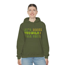 Load image into Gallery viewer, Let&#39;s Drink Tequila &amp; Talk Shit Unisex Drinking Hoodie
