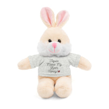 Load image into Gallery viewer, Tequila Makes My Liver Horny - Cuddly Stuffed Bunny with Comfy Soft Tee
