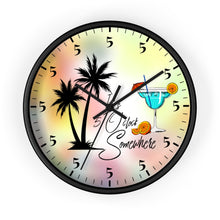 Load image into Gallery viewer, It&#39;s Five O&#39;Clock Somewhere - Cocktail Time Clock
